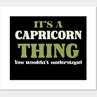 It's a Capricorn Thing You Wouldn't Understand Posters and Art